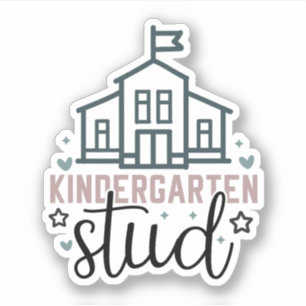 Sticker Étude Kindergaten