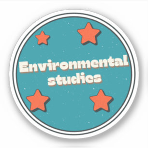 Sticker Études de l'environnement