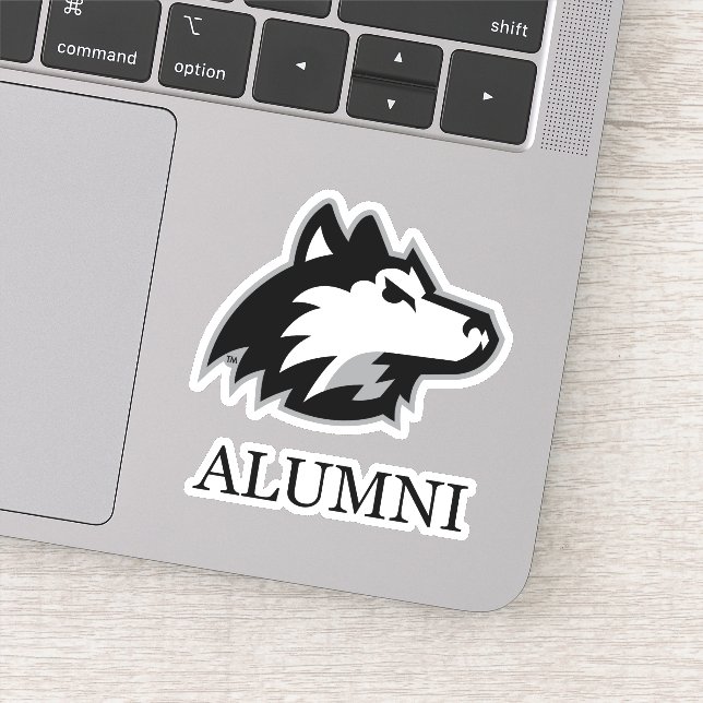 Sticker Étudiants de NIU Huskies (Détail)