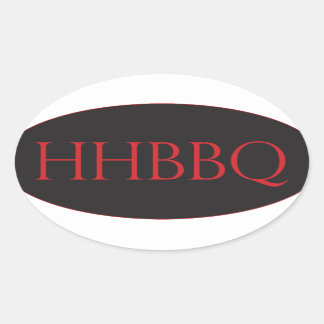 Sticker Euro Barbecue Hog Howling