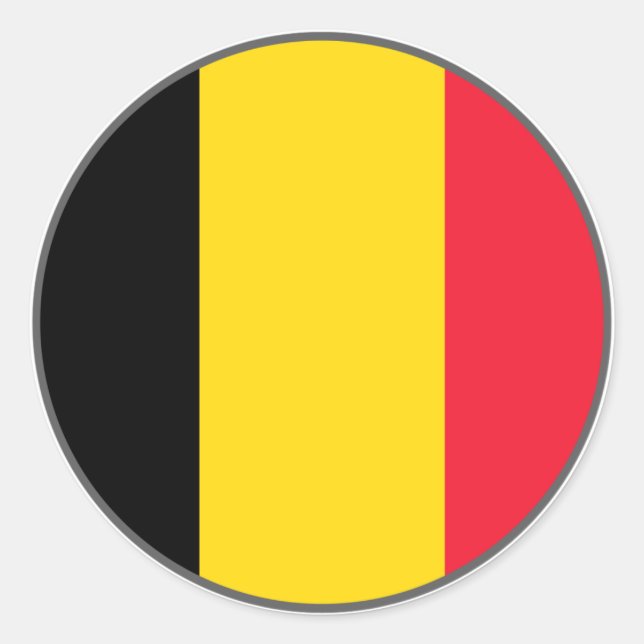 Sticker Euro Belgique (Devant)