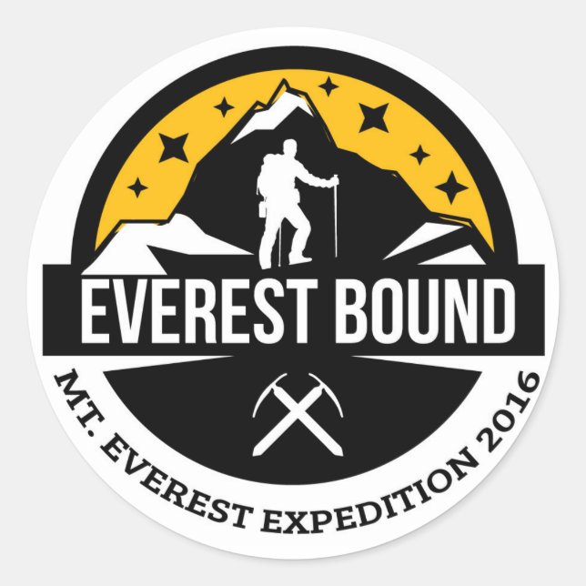Sticker Everest Bound (Devant)