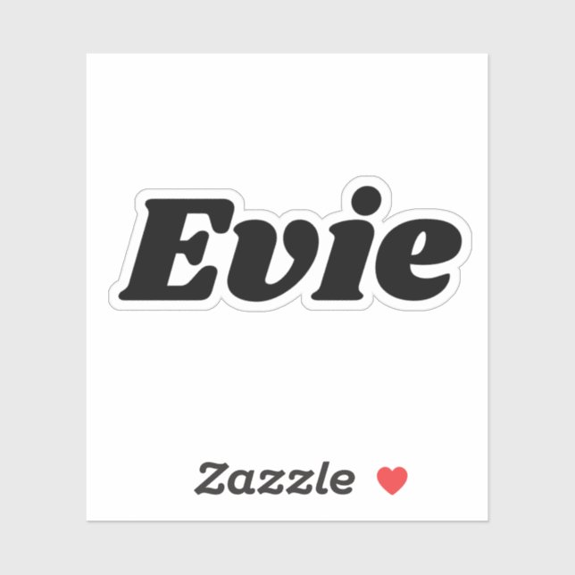 Sticker Evie (Feuille)