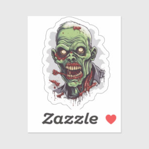 Sticker Evil Zombie