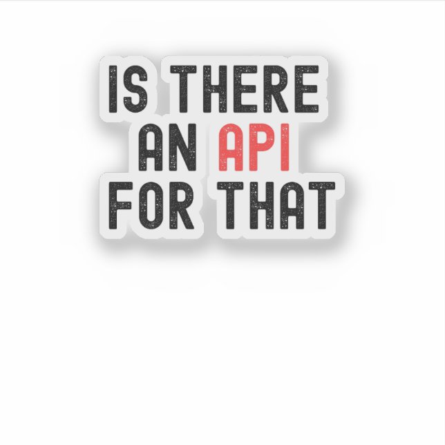 Sticker Existe-t-il une API pour cela, développement logic (Devant)