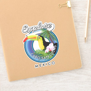 Sticker explorer cabo san lucas mexique voyage patch