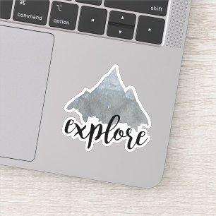 Sticker Explorer Citation extérieure lettre main Cool