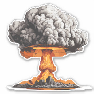 Sticker Explosion nucléaire
