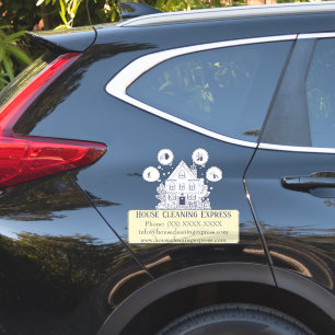 Sticker Express de nettoyage de maison Entrepris
