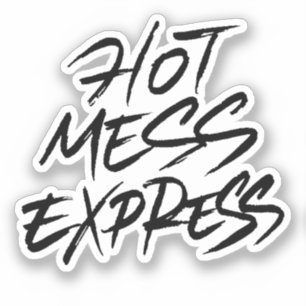 Sticker Express Hot Mess
