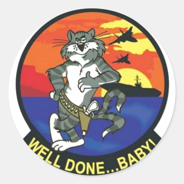 STICKER F-14 TOMCAT (Devant)