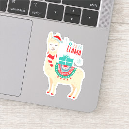 Sticker Fa La Llama | Noël