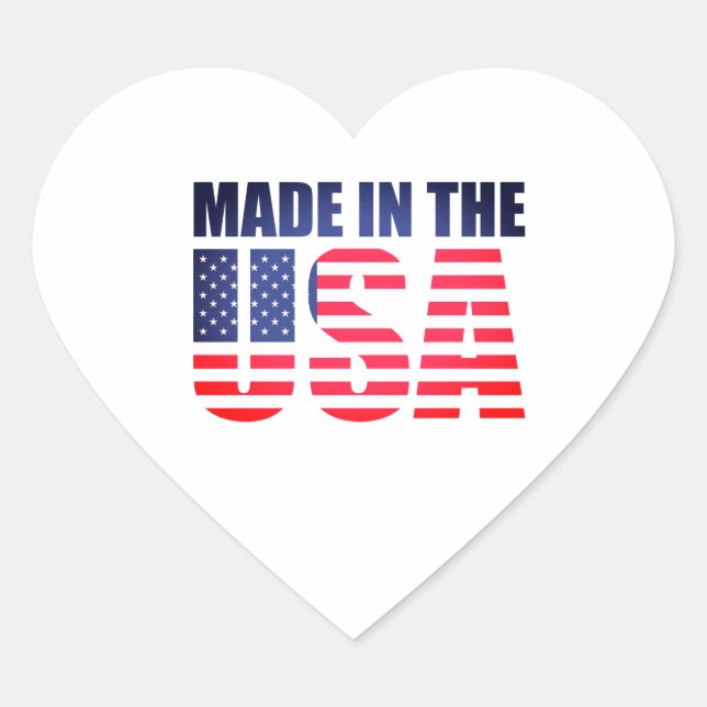 Sticker fabriqué aux États-Unis (Devant)