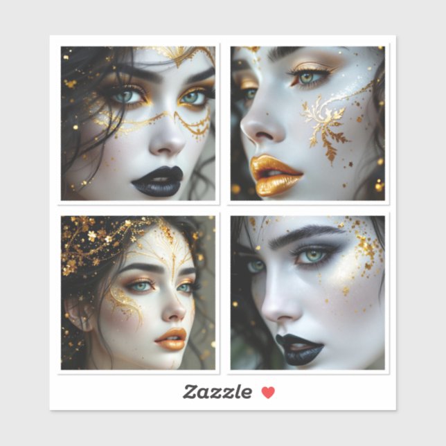 Sticker Face In Time  (Feuille)