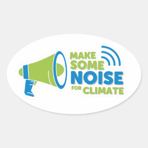 Sticker - Faire du bruit pour le climat