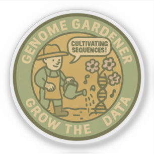 Sticker Faire grandir les données pour nourrir les florais
