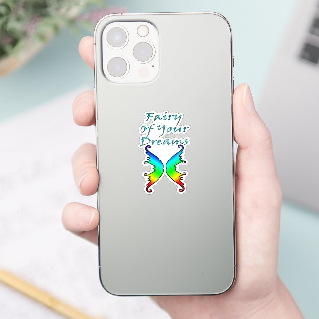 Sticker Fairy Of Your Dreams Rainbow (Téléphone)