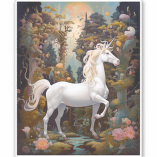Sticker Fairy Tale Castle Imaginaire Art
