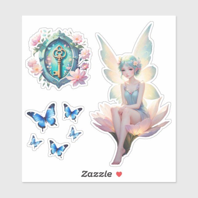 Sticker Fairycore (Feuille)