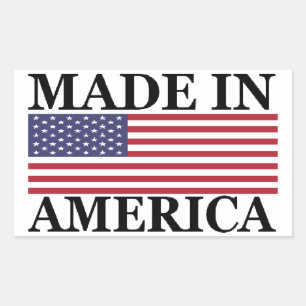 Sticker FAIT EN AMÉRIQUE