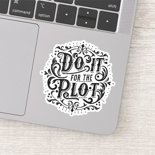 Sticker Faites-le pour le tracé (Détail)