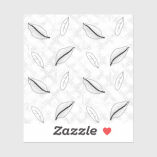 Sticker famille de mauvaises herbes Design Cent Trois