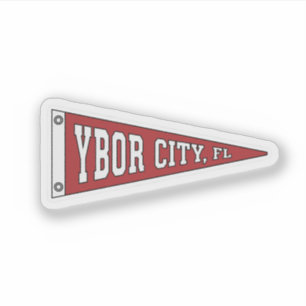 Sticker Fanion de Ybor City - Floride