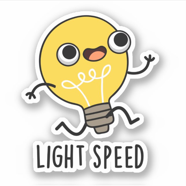 Sticker Fantaisie de vitesse lumineuse (Devant)