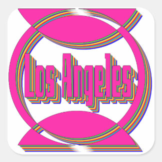 Sticker fantastique Los Angeles 3