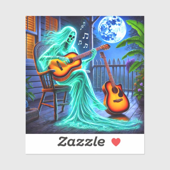 Sticker Fantôme (Feuille)