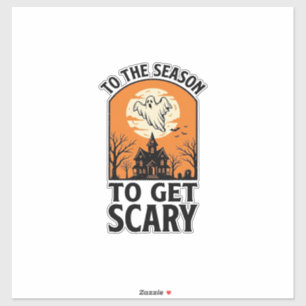 Sticker Fantôme d'Halloween pour obtenir un épouvantail vi
