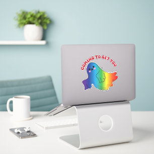 Sticker fantôme mignon