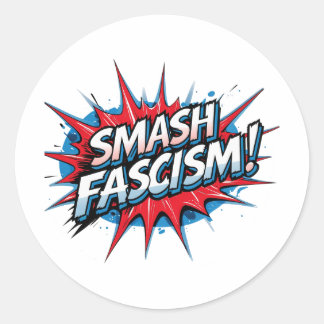 Sticker Fascisme Smash