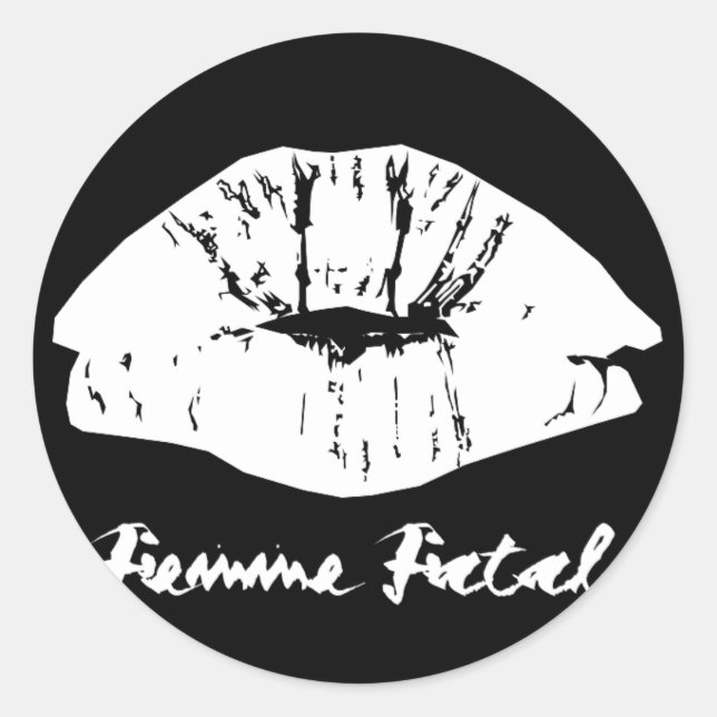 Sticker Fatal Femme (Devant)