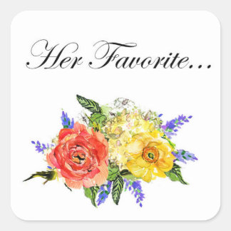 Sticker Favor de mariage