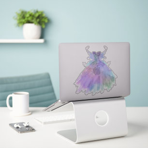Sticker Fée Ethereal Rainbow Ombre Pastel Sheen
