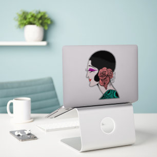Sticker Femme de pommeau