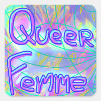 Sticker Femme Queer