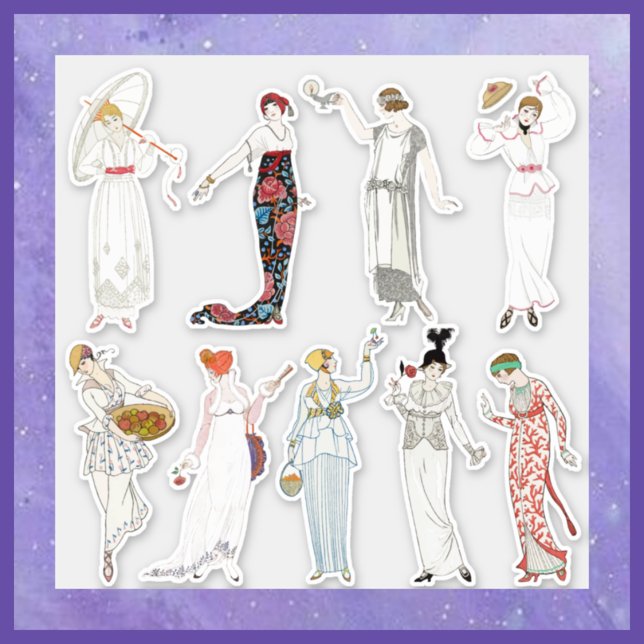 Sticker Femmes à la mode (Créateur téléchargé)