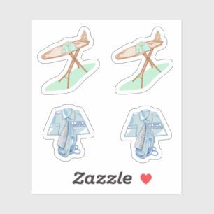 Sticker Fer et table à repasser