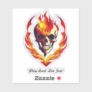 Sticker "Festival Burning Desire"