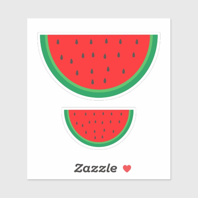 Sticker Fête de la pastèque (Feuille)