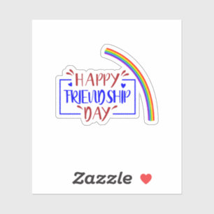 Sticker fête de l'amitié