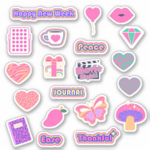 Sticker Feuille d'autocollant en vinyle à découpe sur mesu