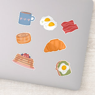 Sticker Feuille d'autocollants Club Petit-Déjeuner - Alime