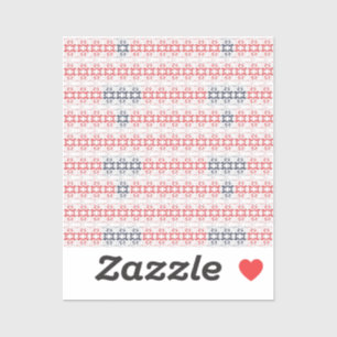 Sticker Feuille d'autocollants motif ferme scandinave