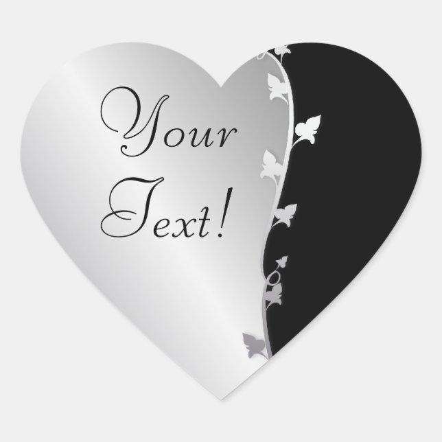 Sticker Feuille en argent (Devant)