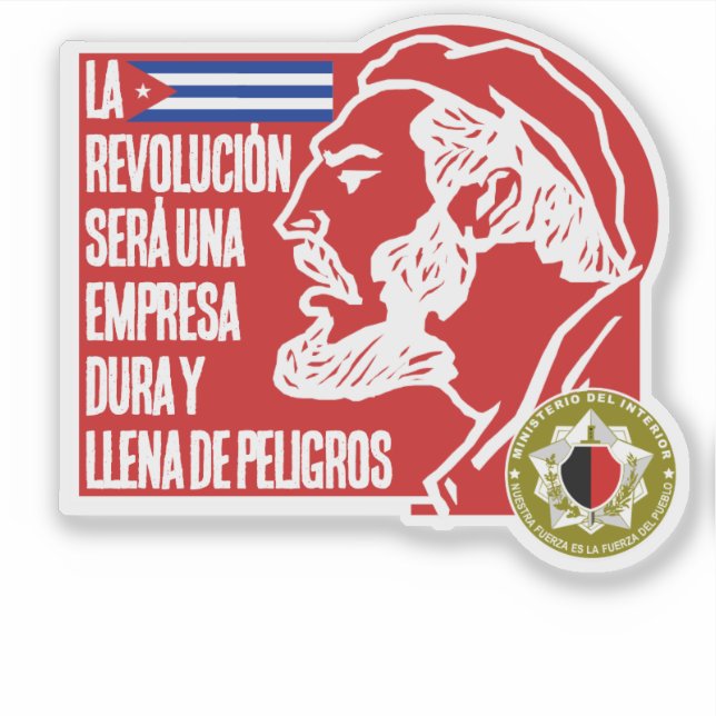 STICKER FIDEL MININT (Devant)