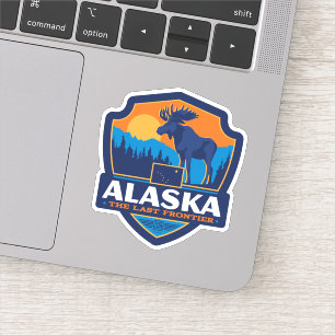 Sticker Fierté de l'État Alaska