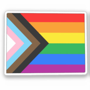 Sticker Fierté de l'État du Colorado LGBTQ Progress Pride
